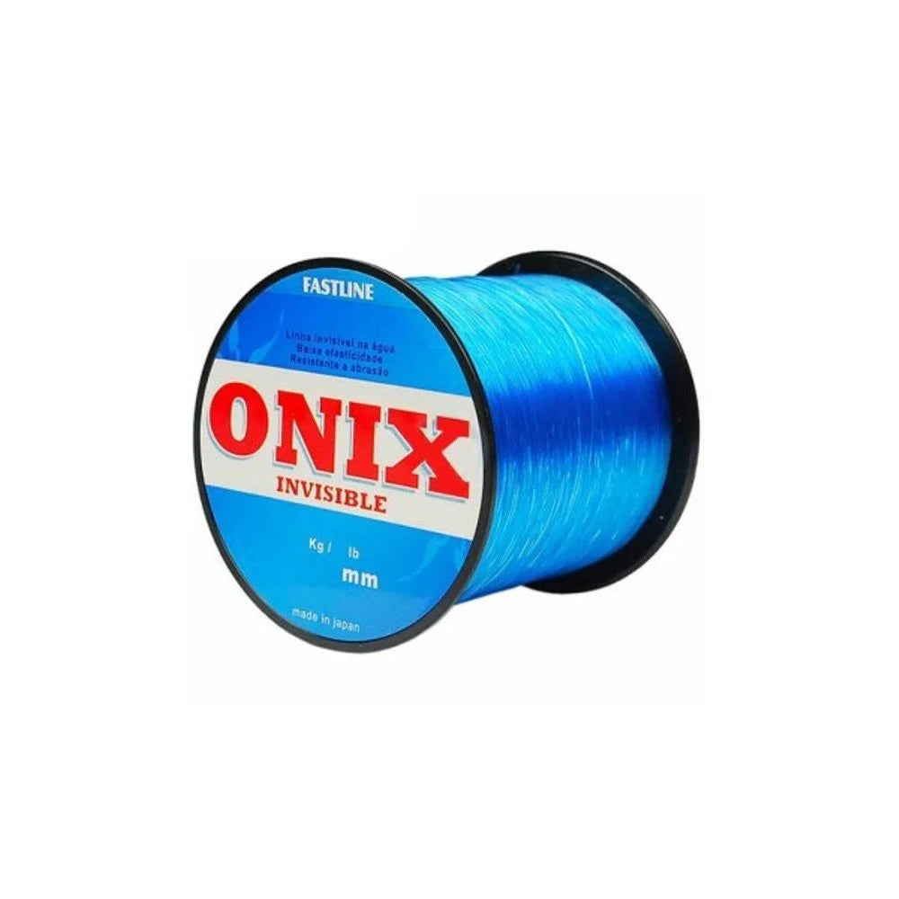 Linha Monofilamento Onix Invisible Fastline Azul