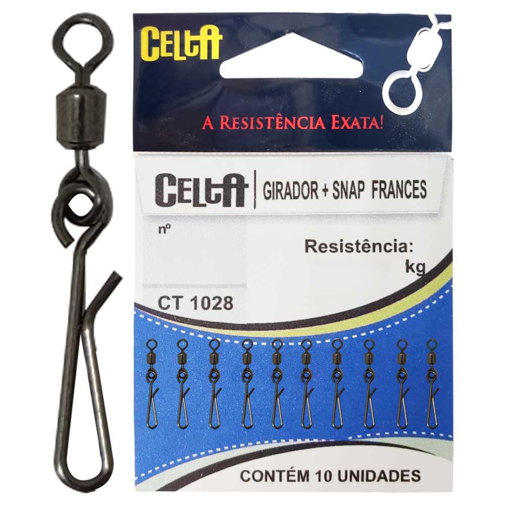 Girador De Pesca Com Snap Frances Celta CT 1028